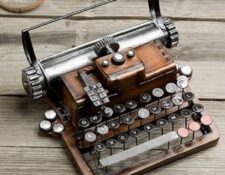 máquina escribir antigua vintage