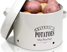 Recipiente Vintage GranRosi patatas olla –Patatero con un elegante diseño Vintage de los años 40