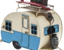 Caravana decoración estilo vintage Lesser & Pavey Vintage Efecto Lata Metal Clásico Caravana Camper Remolque Modelo – Vintage Transporte Collection